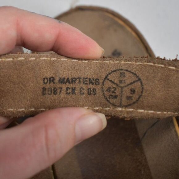 Dr. Marten\'s Vintage Fisherman Sandals Heel Strap Made in England Leather 42 main image 8